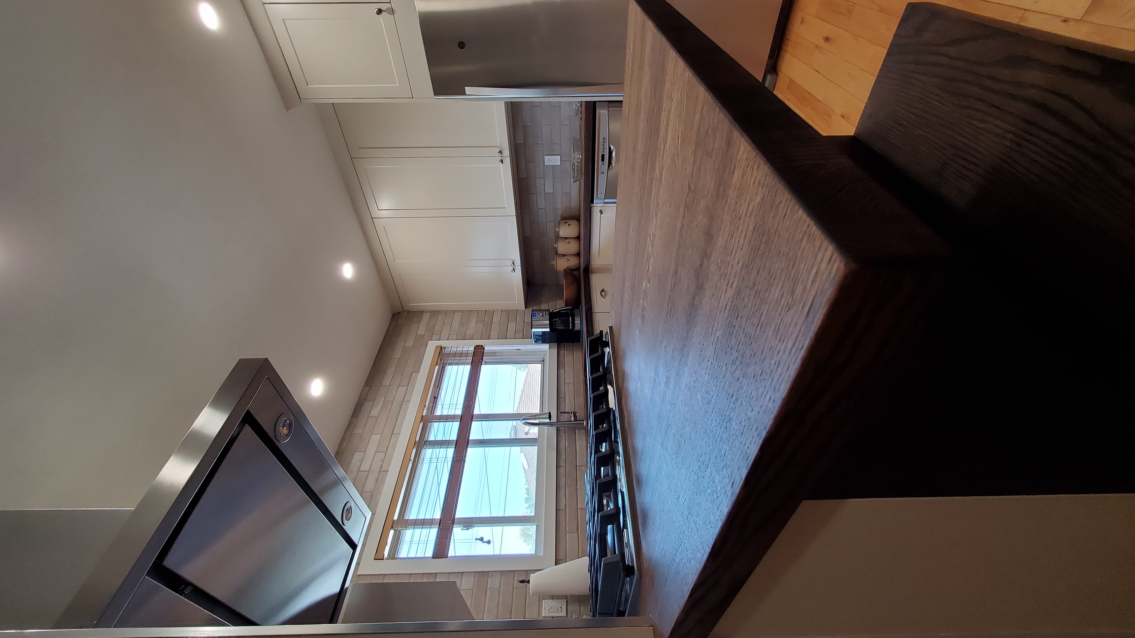 high end kitchen reno